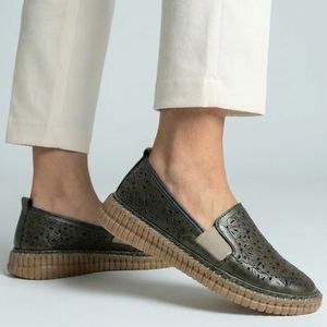 Flats 1: CABELLO KYRON DARK OLIVE