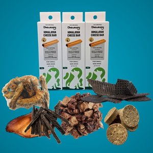 Products: Small Dog Super Combo - Cheweasy Himalayan Chews for Dog