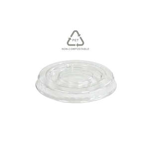 Takeaway Containers: GREEN CHOICE PET Portion Cup Lid 2oz - 2000pcs