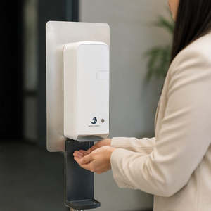 X-Range Free-Standing Dispenser Mount - Stainless Steel