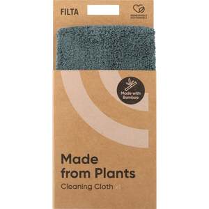 Clearance Stock: Filta Bamboo Cleaning Cloths - Green - 10 Cloths