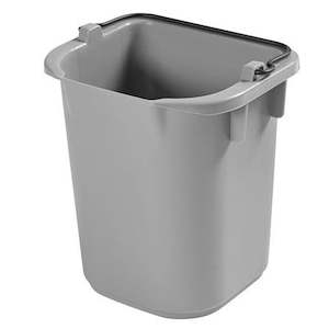 Rubbermaid Commercial: Rubbermaid Heavy Duty Pails 4.8L Set of 4 Grey