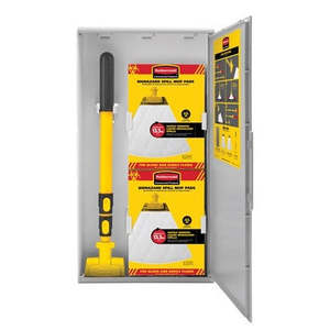 Clearance Stock: Rubbermaid Biohazard Spill Mop Kit