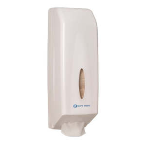 Systems Toilet Tissue: Interleaved Toilet Tissue Dispenser - White or Black