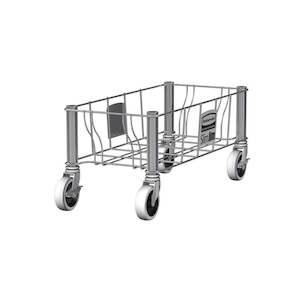 Clearance Stock: Rubbermaid Slim Jim Stainless Steel Dolly - Single