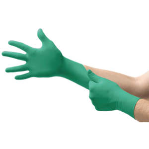 Disposable Clothing: Hytec Biodegradeable Nitrile Gloves, Powder Free, 100/pack
