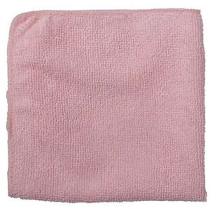 Clearance Stock: Rubbermaid 40cm x 40cm Microfiber Cleaning Cloth, Pink ***On Clearance***