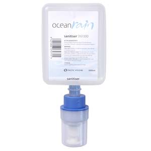 Handcare: Ocean Rain Hand Sanitiser - 1000ml/cartridge, 6/case