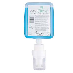 Ocean Foam Alcohol Free Hand Sanitiser - 1000ml/cartridge, 6 cartridges/case