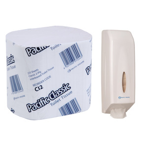 Systems Toilet Tissue: Interleaved Tissue Starter Pack - Includes Product and a Dispenser