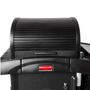 Cleaning Carts: Rubbermaid Executive Locking Security Hood