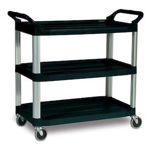 Service Carts: Rubbermaid Utility Cart - Open Sided
