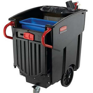 Materials Handling And Industrial Carts: Rubbermaid Mega BRUTE Mobile Collector - 120Gal