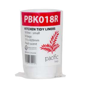 Pacific Kitchen Tidy Liners, White