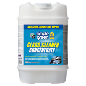 Cleaning Chemicals: SIMPLE GREEN Glass and Mirror Cleaner Concentrate (20L)