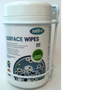 Sorb X Wipers: Double Ring Bracket for SX200 Sorb-x Antibacterial Surface Wipes