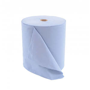 Pacific: Roll Hand Towel, Blue, FSC - 20cm x 200m/roll, 6 rolls/case
