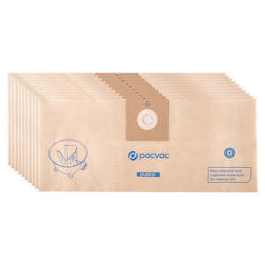 Pacvac Vacuums: PACVAC 15L Glide Paper Vacuum Bag - 10 PACK