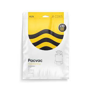 FILTA 5D Paper Vacuum Bags to suit PACVAC Superpro - 10 PACK (C065)
