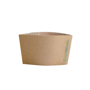 Food Service 1: GREEN CHOICE Sleeve for Single Wall Cup - 12oz - 1000pcs