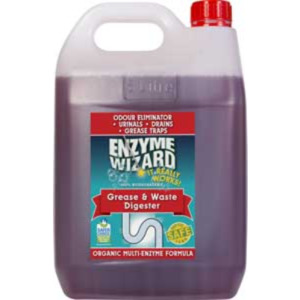 Cleaning Chemicals: ENZYME WIZARD GREASE & WASTE DIGESTOR - 3 x 5 LITRE