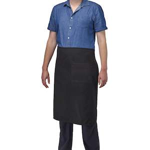 Early Childhood Education: FILTA Full Length Waist Apron with Pocket Black (Bulk Buy Pack of 5)