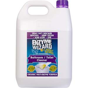 Enzyme Wizard: ENZYME WIZARD BATHROOM & TOILET CLEANER - 3 x 5 LITRE