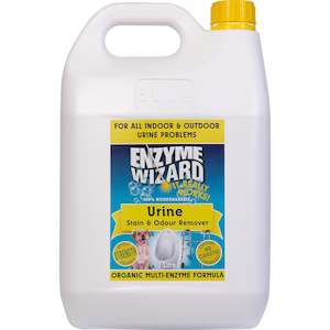 Enzyme Wizard: ENZYME WIZARD URINE STAIN & ODOUR REMOVER - 3 x 5 LITRE