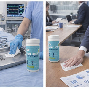 Sorb X Wipers: Sorb-X Sanitiser Surface Wipes - 200 wipes/tub