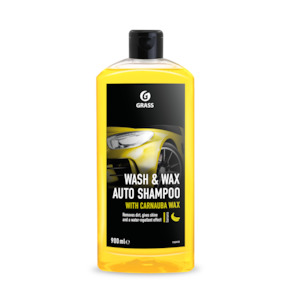 Automotive: GRASS "Wash&Wax" Auto Shampoo with Carnauba Wax - 900ml