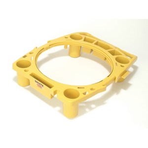Rubbermaid Brute Rim Caddy - Yellow