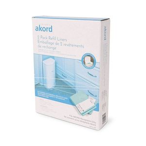 Rubbish Bags: Akord Maxi 2pk Refill - 41L