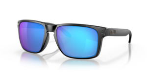 Oakley Sunglass - HOLBROOK XL Matte Black/Prizm Sapphire Iriduim Polarized