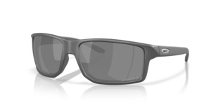 Oakley Sunglass - GIBSTON XL Steel/Prizm Black Polarized