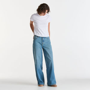 Denim Jeans: Mid Stevie Jean - Detroit Fade