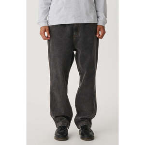 Denim Jeans: Denim Standard Jean - Faded Black