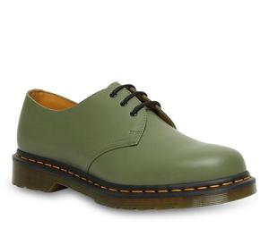 1461 3 Eye Shoe - Khaki Green