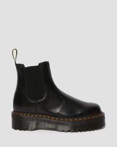 Doc Martens Womens: 2976 Chelsea Quad Boot - Black