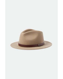 Womens Fedoras: Messer Fedora - Sand