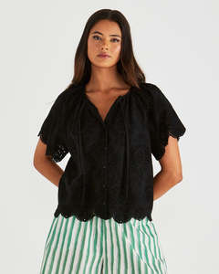 Sass Womens: Ani Blouse - Black
