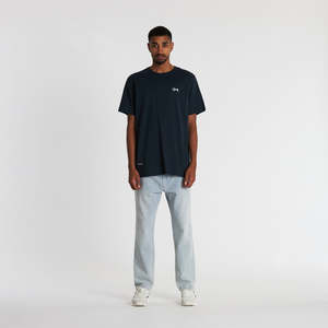 Crate: Stamp Script Tee - Navy