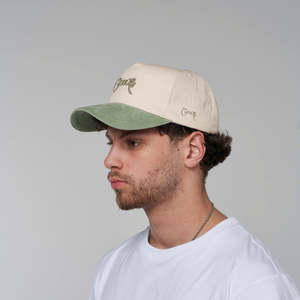 Crate: Scripted 1/2 Cord Snapback - Tofu