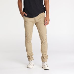 Riders Mens: Stretch Chino - Light Camel
