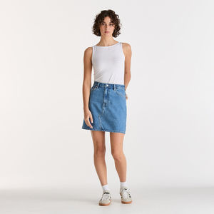 Hi Girlfriend Skirt - Bolt of Blue