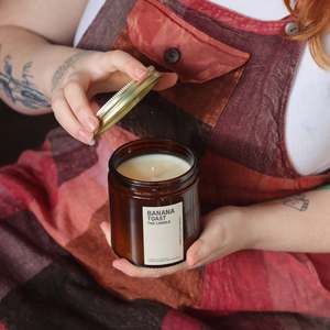 Amberjack Candles Diffusers: Banana Toast Candle - Large