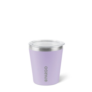 8oz Insulated Coffee Cup - Love Lilac
