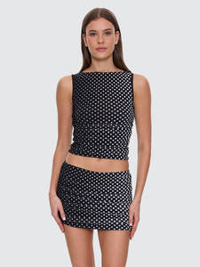 Disconnect Mesh Tank - Black