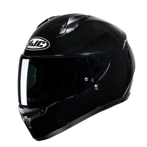 Hjc: HJC Gloss Black C10 Kart or Track Day Helmet