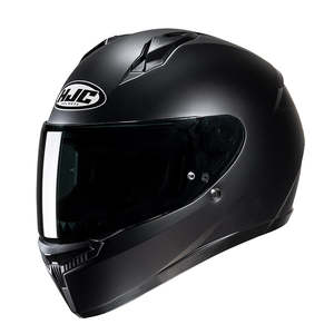 HJC Semi Flat Black C10 Adult & Youth Kart or Track Day Helmet
