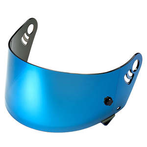 Hjc: HJC H-10 Mirror Blue Visor - Order Only